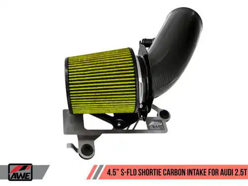 AWE Tuning 2017-2024 Audi RS3 / 2018-2023 TT RS S-FLO Shortie Carbon Fiber Intake - 2660-15046 Budget