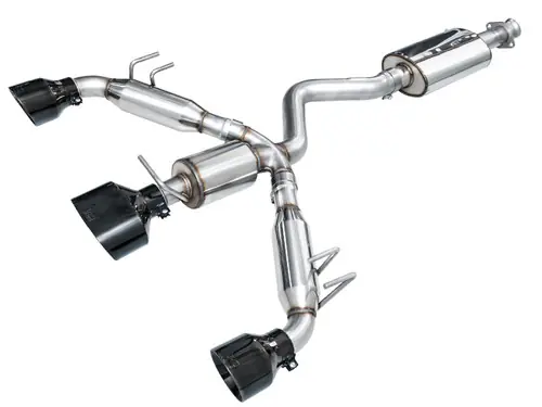 AWE Tuning 2023-2025 Toyota GR Corolla Touring Edition Exhaust - Diamond Black Tips Big Sale
