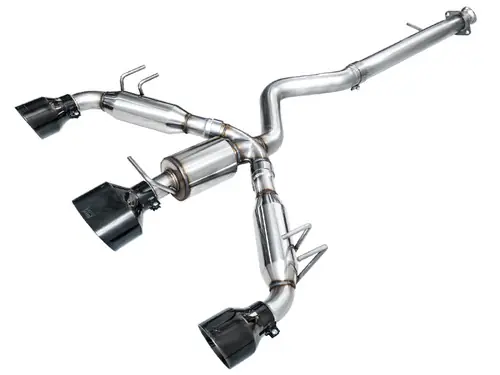 Latest AWE Tuning 2023-2025 Toyota GR Corolla Track Edition Exhaust - Diamond Black Tips