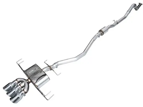 AWE Tuning 2024 Acura Integra Type S DE5 FWD Touring Edition Exhaust w/ Triple Chrome Silver Tips Buy Today