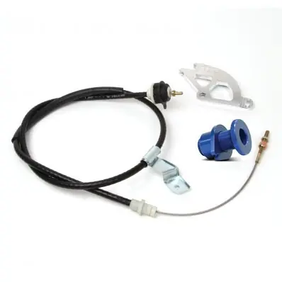One Day Deal BBK 1996-2004 Mustang GT/Cobra HD Adjustable Clutch Cable Quadrant & Fw Adjustableuster 16095