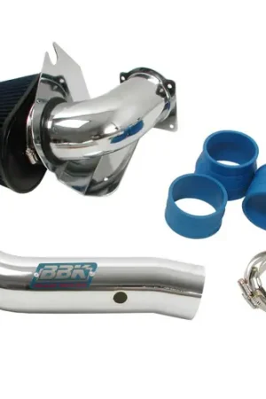 Next Day Delivery BBK 1999-2004 Mustang 3.8L V6 Cold Air Intake - Fenderwell Style (Chrome) 1719
