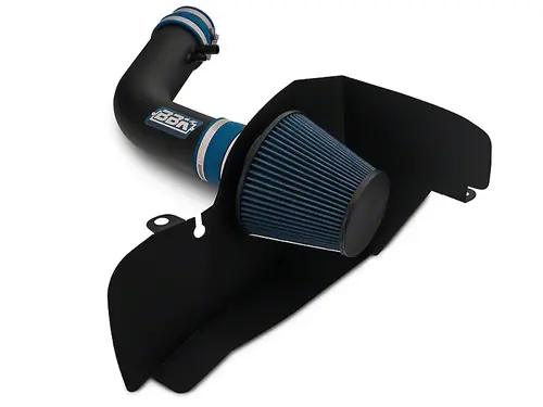 Hassle-Free Returns BBK 2015-2017 Ford Mustang V6 Black-Out Cold Air Intake 18465 - BBK