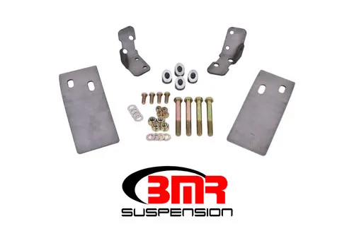 Grab Now BMR 1979-2004 Fox Mustang Plate Style Torque Box Reinforcement Plates Upper Only - Natural - TBR002