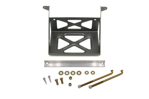 Top Pick BMR 1982-2002 GM F-Body (Camaro, Firebird, WS6) 3rd / 4th Gen Battery Relocation Mount Kit - Black Hammertone - BR001H
