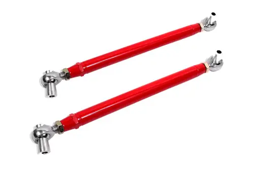 Trending BMR 1982-2002 GM F-Body (Camaro, Firebird, WS6) 3rd / 4th Gen Camaro Double Adj. DOM Lower Control Arms Rod Ends - Red - LCA344R