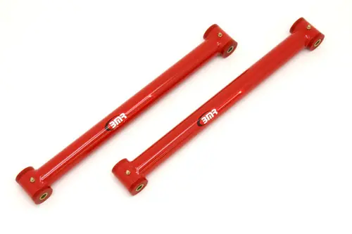 BMR 1982-2002 GM F-Body (Camaro, Firebird, WS6) 3rd / 4th Gen Non-Adj. Lower Control Arms (Polyurethane) - Red - TCA001R Buy Direct