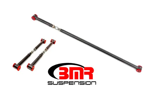 Brand New BMR 1982-2002 GM F-Body (Camaro, Firebird, WS6) 3rd / 4th Gen On-Car Adj. Rear Suspension Kit (Polyurethane) - Black Hammertone - RSK035H