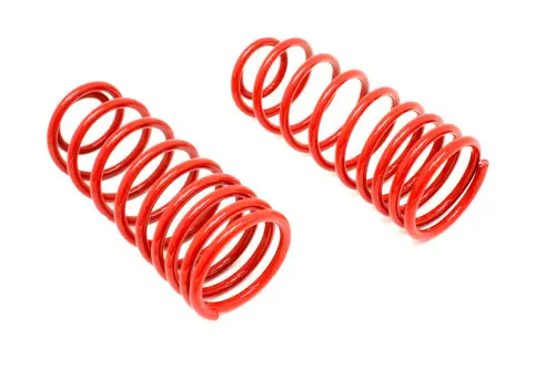 BMR 1982-2002 GM F-Body (Camaro, Firebird, WS6) 3rd / 4th Gen Rear Lowering Springs - Red - SP003R Editor’s Pick