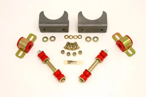 BMR 1982-2002 GM F-Body (Camaro, Firebird, WS6) 3rd / 4th Gen w/ 3in-3.25in Axle Tubes 19mm Sway Bar Mount Kit - Bare - SMK003 In Demand