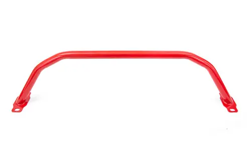 BMR 1990-2004 Ford Mustang Front Bumper Support (Red) - BSF731R Fan Favorite