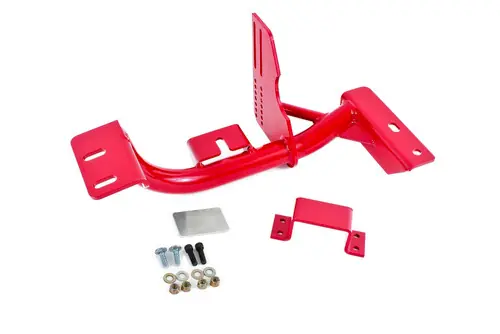BMR 1993-1993 GM F-Body (Camaro, Firebird, WS6) 4th Gen Torque Arm Relocation Crossmember T56 / M6 LT1 - Red - TCC011R New Arrival