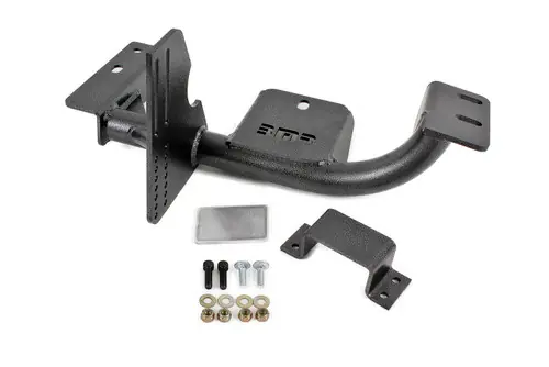 Budget BMR 1993-1993 GM F-Body (Camaro, Firebird, WS6) 4th Gen Torque Arm Relocation Crossmember TH350 / PG LT1 - Black Hammertone - TCC013H