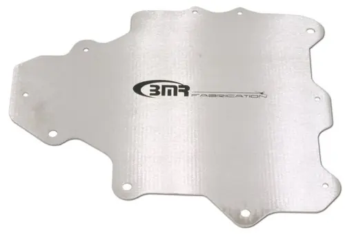 BMR 1993-2002 GM F-Body (Camaro, Firebird, WS6) A/C Delete Panel (Aluminum) - Bare w/ BMR Logo - FP003L Crafted