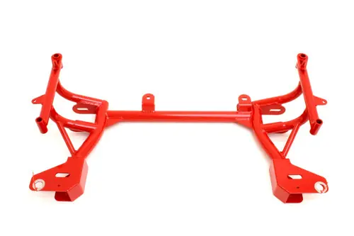 BMR 1993-2002 GM F-Body (Camaro, Firebird, WS6) K-Member w/ No Motor Mounts and STD. Rack Mounts - Red - KM014R Fresh Stock