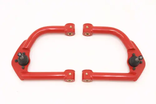 Low Price BMR 1993-2002 GM F-Body (Camaro, Firebird, WS6) Non-Adj. Upper A-Arms (Polyurethane) - Red - AA001R