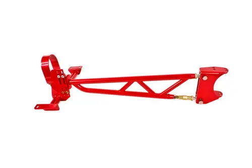 Brand New BMR 1993-2002 GM F-Body (Camaro, Firebird, WS6) w/ DSL Torque Arm Tunnel Mount (For Stock Exhaust) - Red - TA011R