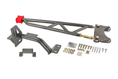 BMR 1993-2002 GM F-Body (Camaro, Firebird, WS6) w/o DSL Torque Arm Tunnel Mount (For Long Tube Headers) - Black Hammertone - TA014H Order Now