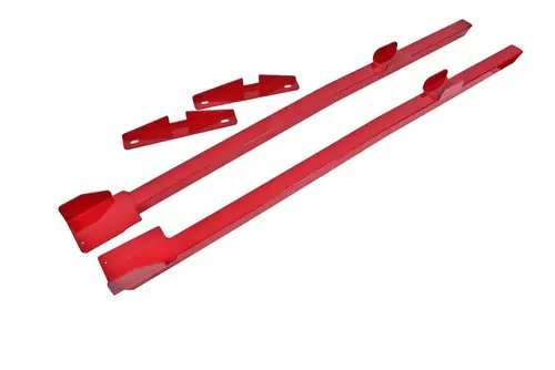 BMR 1994-2004 Mustang Hardtop Only Weld-On Boxed Premium Subframe Connectors - Red - SFC025R Next Day Delivery