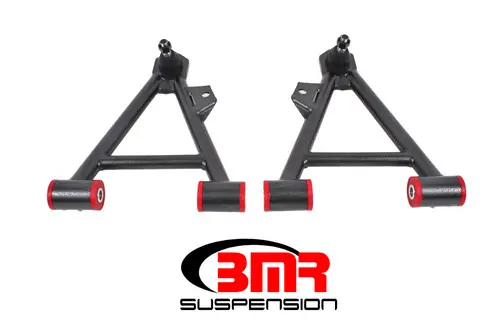 Limited Edition BMR 1994-2004 Mustang Lower Non-Adj. A-Arms (Coilover Only) w/ STD. Ball Joint (Poly) - Black Hammertone - AA041H