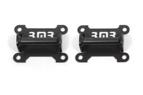 Special Offer BMR 1998-2002 GM F-Body (Camaro, Firebird, WS6) 3rd / 4th Gen Motor Mount Kit (Solid Steel) - Black Hammertone - MM341H