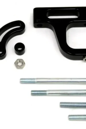 Get Yours BMR 1998-2002 GM F-Body (Camaro, Firebird, WS6) 4th Gen LS1 Alternator Mounting Kit - Black Anodized - AB001