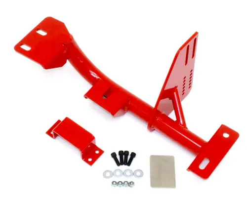 BMR 1998-2002 GM F-Body (Camaro, Firebird, WS6) 4th Gen Torque Arm Relocation Crossmember 4L60E LS1 - Red - TCC007R Cheap