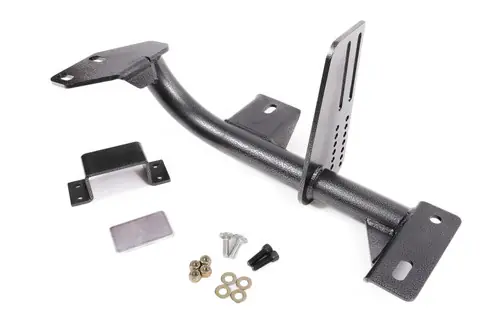 Certified BMR 1998-2002 GM F-Body (Camaro, Firebird, WS6) 4th Gen Torque Arm Relocation Crossmember 4L80E LS1 - Black Hammertone - TCC021H
