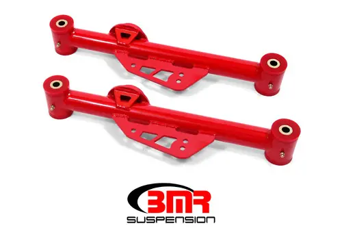 BMR 1999-2004 Mustang Non-Adj. Lower Control Arms (Polyurethane) - Red - TCA015R Exclusive