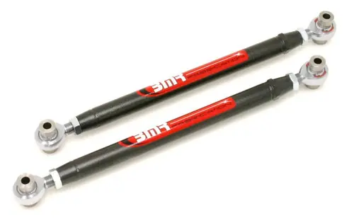 Today Only BMR 2005-2014 S197 Mustang Double Adj. Lower Control Arms w/ Heavy Duty Rod Ends - Black Hammertone - TCA020H