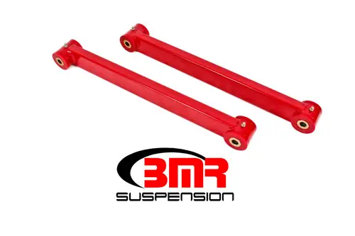 Time-Limited BMR 2005-2014 S197 Mustang Non-Adj. Boxed Lower Control Arms (Polyurethane) - Red - TCA032R