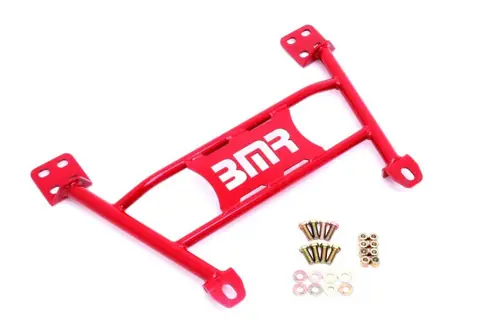 Limited Offer BMR 2005-2014 S197 Mustang Radiator Support Chassis Brace - Red - CB004R