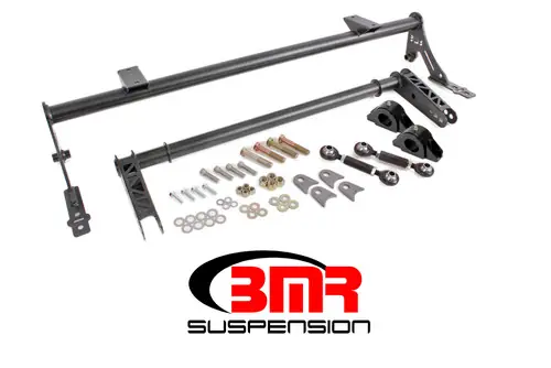 Popular BMR 2005-2014 S197 Mustang Rear Bolt-On Hollow 35mm Xtreme Anti-Roll Bar Kit (Delrin) - Black Hammertone - XSB011H
