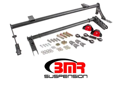 BMR 2005-2014 S197 Mustang Rear Bolt-On Hollow 35mm Xtreme Anti-Roll Bar Kit (Poly) - Black Hammertone - XSB005H Bargain