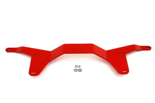 BMR 2005-2014 S197 Mustang Rear Driveshaft Tunnel Brace - Red - DTB002R Mega Sale