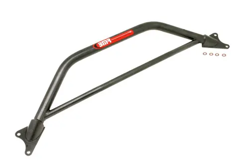 BMR 2005-2014 S197 Mustang V8 w/o Plenum Cover Strut Tower Brace - Black Hammertone - STB009H Super Sale