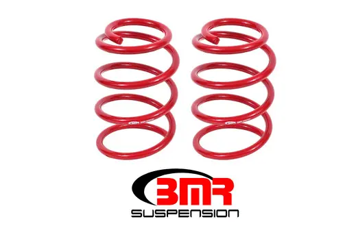 Affordable BMR 2007-2014 Shelby GT500 Front Performance Version Lowering Springs - Red - SP071R
