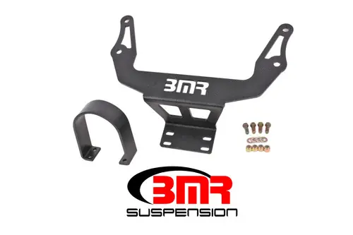 In Demand BMR 2008-2023 Challenger Front Driveshaft Safety Loop - Black Hammertone - DSL110H