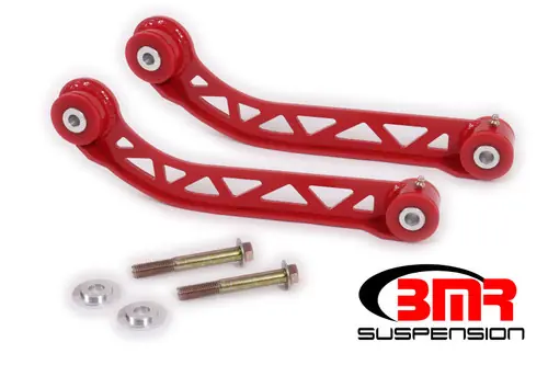 Handmade BMR 2008-2023 Challenger Non-Adj. Upper Control Arms (Polyurethane) - Red - UCA110R