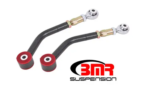 Buy Online BMR 2008-2023 Challenger Upper Control Arms On-Car Adj. Rod Ends (Polyurethane) - Black Hammertone - UCA112H