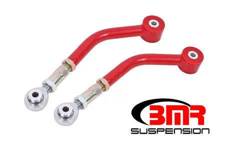 Express Delivery BMR 2008-2023 Challenger Upper Control Arms On-Car Adj. Rod Ends (Polyurethane) - Red - UCA112R