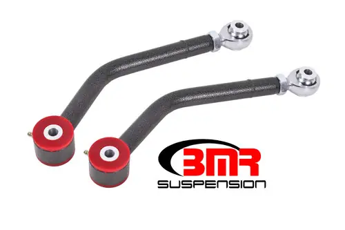 BMR 2008-2023 Challenger Upper Control Arms Single Adj. Rod Ends (Polyurethane) - Black Hammertone - UCA111H Top Rated