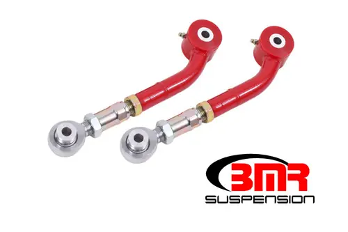 BMR 2008-2023 Challenger Upper Trailing Arms w/ On-Car Adj. Poly/Rod Ends - Red - UTA112R Shop Now