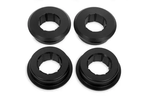 Best Price BMR 2008-2023 Dodge Challenger Rear Lower Delrin Control Arm Bushing Kit - Black - CBK112