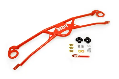 Factory Price BMR 2010-2011 5th Gen Camaro Front 4-Point Strut Tower Brace - Red - STB016R