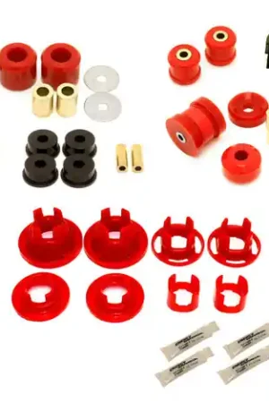 New Arrival BMR 2010-2011 5th Gen Camaro Street Version Total Suspension Bushing Kit (BK041/BK021/BK022) - Black/Red - BK023