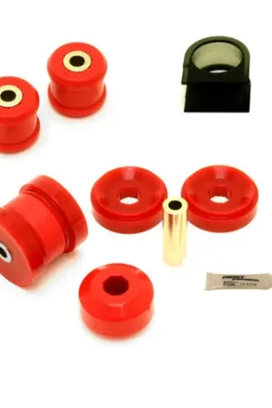 Exclusive Offer BMR 2010-2015 5th Gen Camaro Front Suspension Bushing Kit (BK008 BK018 BK019) - Black/Red - BK022