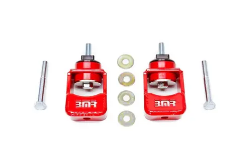 Premium BMR 2010-2015 5th Gen Camaro Motor Mount Kit (Polyurethane) - Red - MM004R
