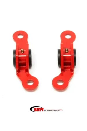 BMR 2010-2015 5th Gen Camaro Rear Upper Control Arm Bushing Kit (Delrin) - Red - BK039R Handmade
