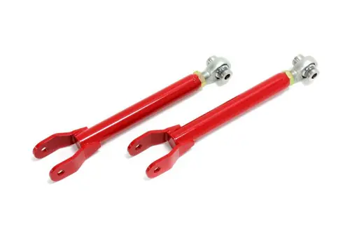 New Arrival BMR 2010-2015 5th Gen Camaro Trailing Arms Rear w/ Single Adj. Rod Ends - Red - TCA033R